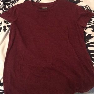 Maroon shirt